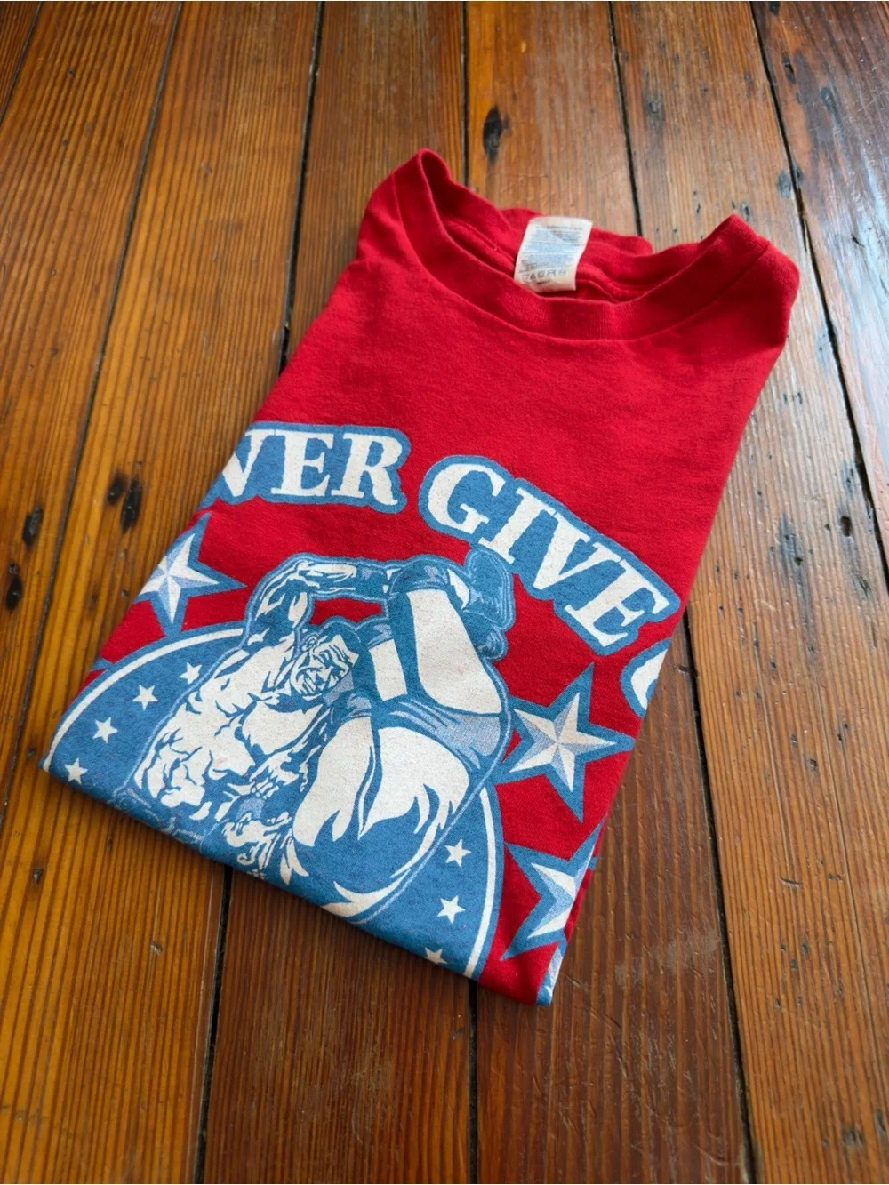 Delta Pro-Weight John Cena Never Gove Up You Can’t See Me double sided t